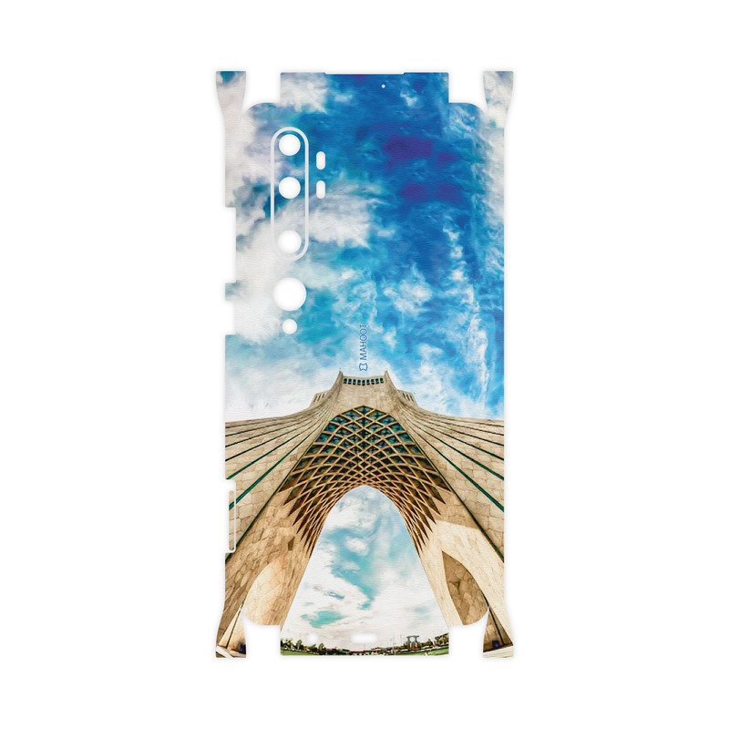 برچسب پوششی ماهوت مدل AZADI-Tower-FullSkin مناسب برای گوشی موبایل شیائومی MI Note 10 Pro