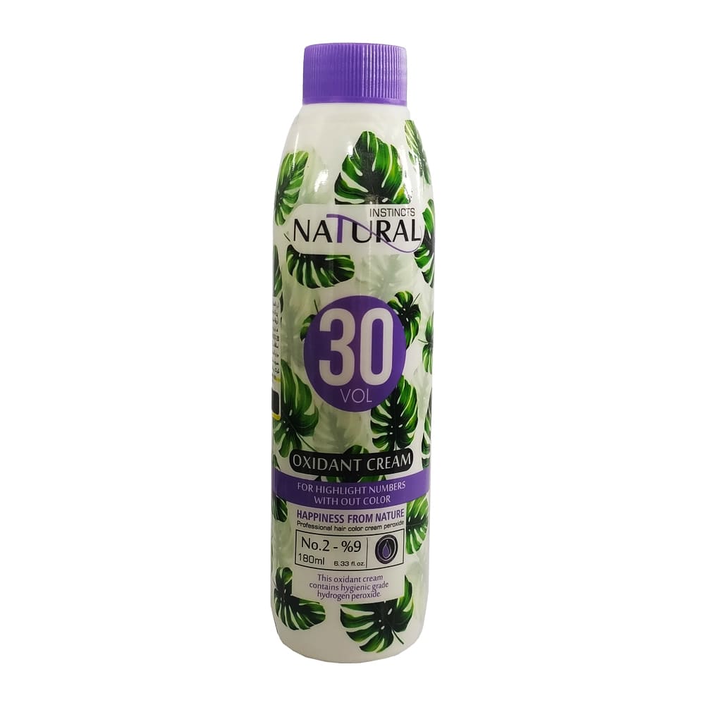 کرم اکسیدان 9 درصد نچرال Natural حجم 180 میل