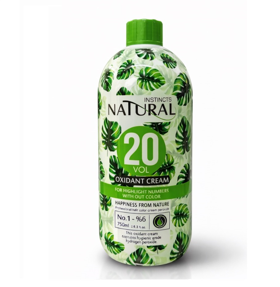کرم اکسیدان 6 درصد نچرال Natural حجم 750 میل