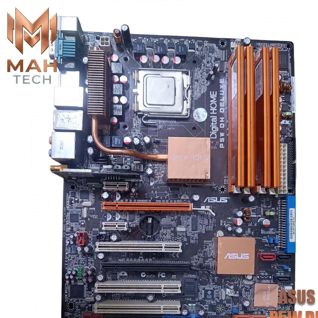 باندل کامل ASUS P5W DH Deluxe + پردازنده Intel Core 2 Duo E6550 + 8 گیگ رم GeIL (4x2GB)
