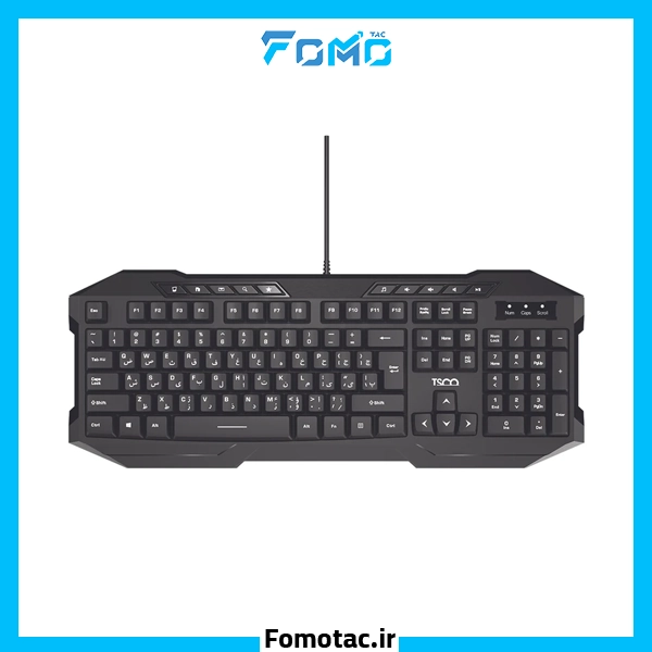 کیبورد با سیم تسکو (TSCO) مدل TK 8042