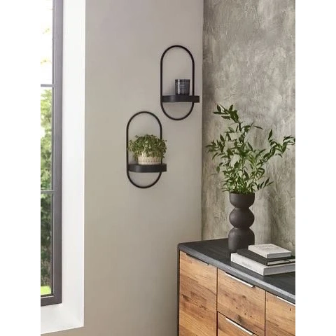 جاشمعی دیواری فلزی مدرن مناسب دکوراسیون منزل (تکی) کد N-105