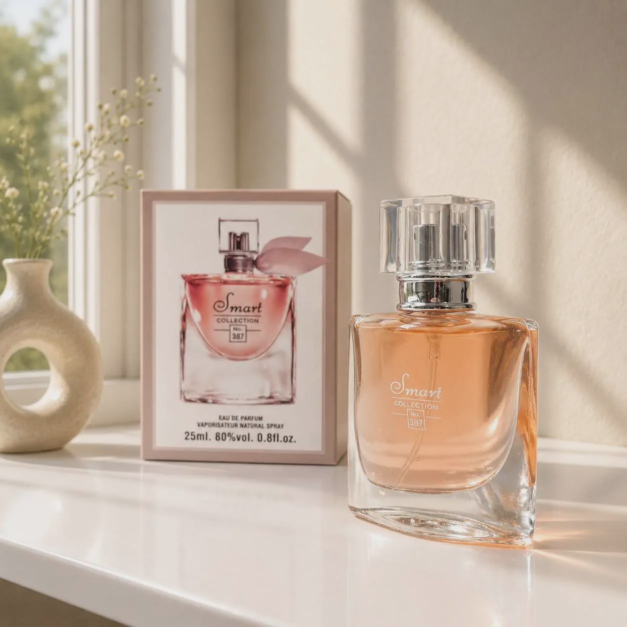 ادکلن زنانه La Vie Est Belle 25mlبرند Smart Collection کد 387 لا ویه است بله اسمارت کالکشن