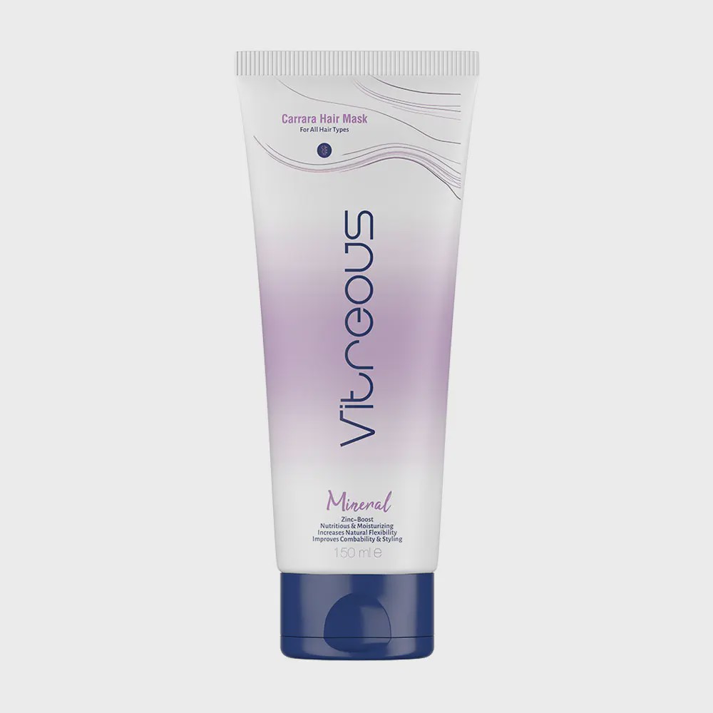 ماسک انواع مو ویتروس Vitreous مدل کررا Carrara حجم 150 میل