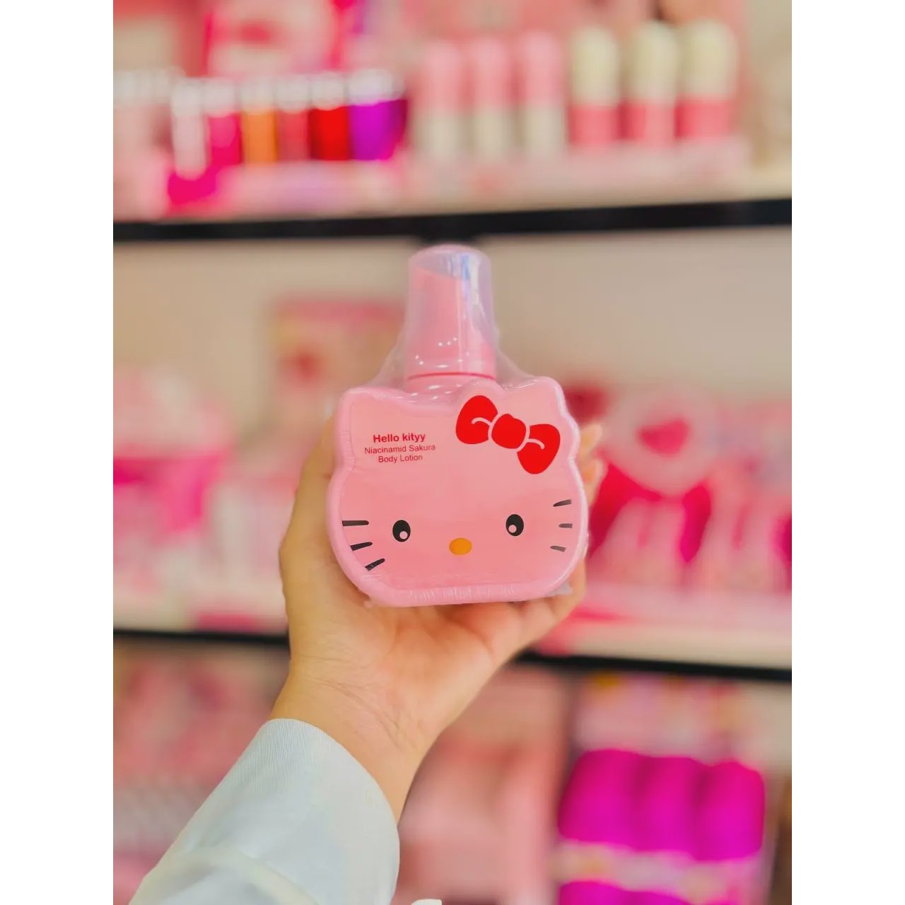 لوسیون بدن پمپی هلو کیتی یانگمی YANGMEI Body Lotion