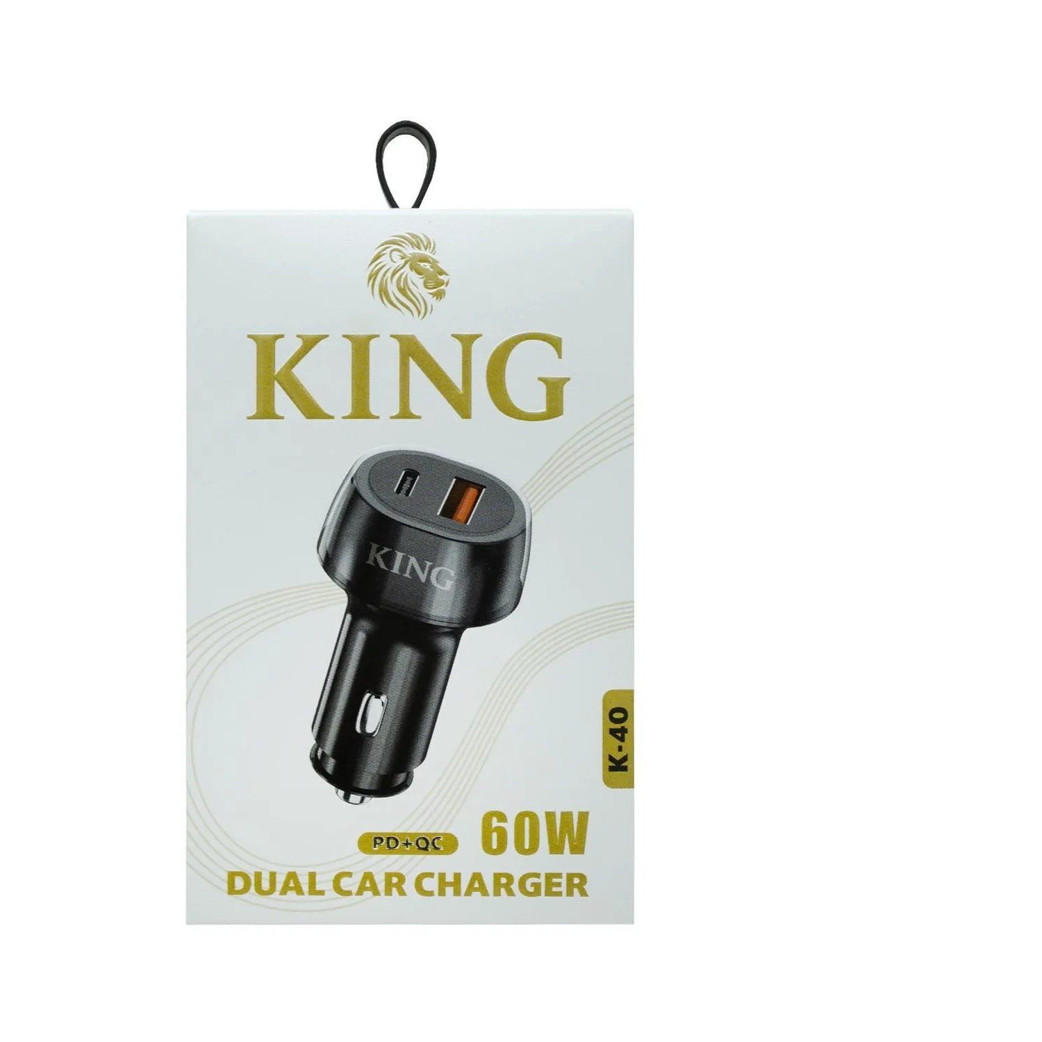 فندکی فست شارژر 60 وات دو پورت PD QC3.0 اقساطی ارسال سریع
