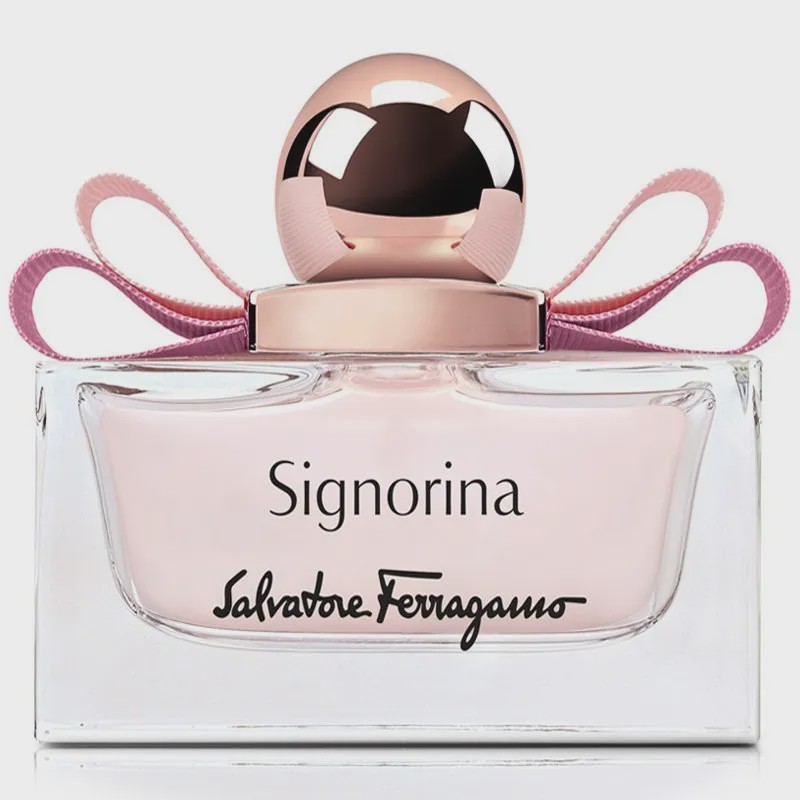 خرید عطر سیگنورینا سالواتوره فراگامو 20 میل لوزی سوئیس Salvatore Ferragamo Signorina اصل