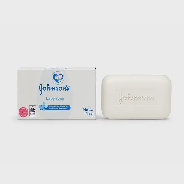 صابون کودک جانسون مدل Baby Soap وزن 75 گرم