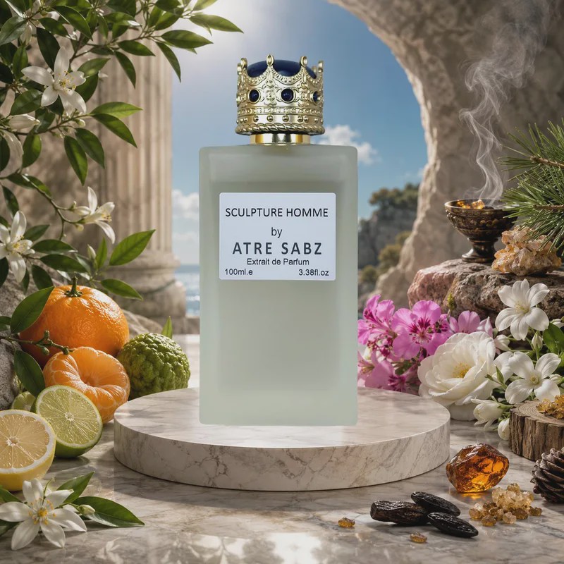 عطر اسکالپچر هوم مرد اختصاصی ATRE SABZ اکستریت 100 میلی لیتر