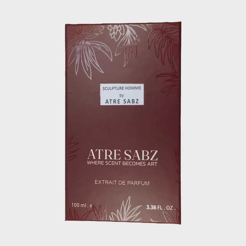 عطر اسکالپچر هوم مرد اختصاصی ATRE SABZ اکستریت 100 میلی لیتر