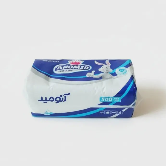 دستمال کاغذی اقتصادی آنومید 500 برگی