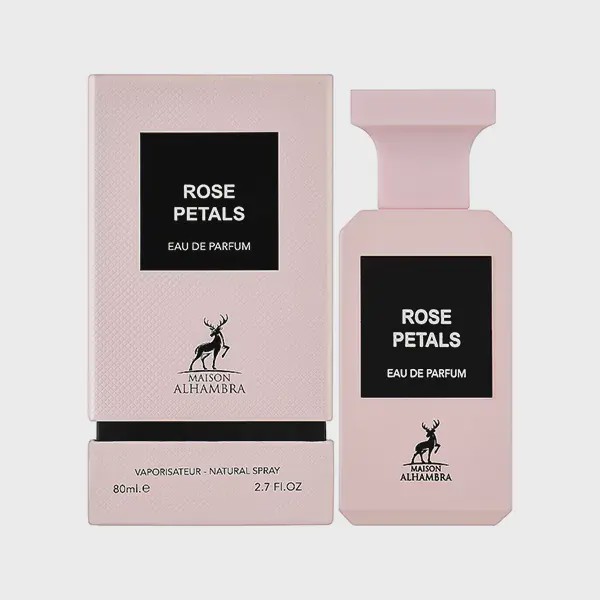 ادکلن الحمبرا رز پتالس مردانه و زنانه حجم 80 میلیلیتر Alhambra Rose Petals