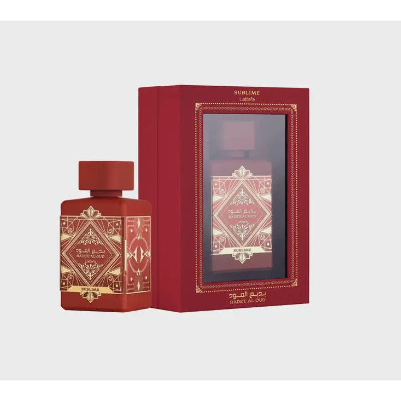 عطر ادکلن بدیع العود سابلیم قرمز لطافه 100 میل Badee Al Oud Sublime