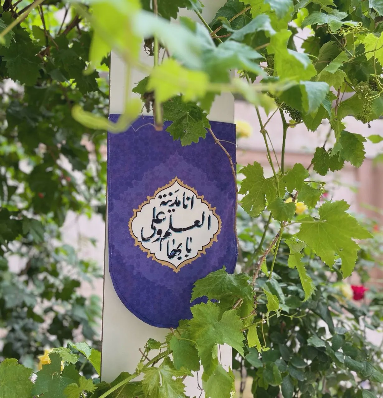 کتیبه انا مدینه العلم و علی بابهاp80568
