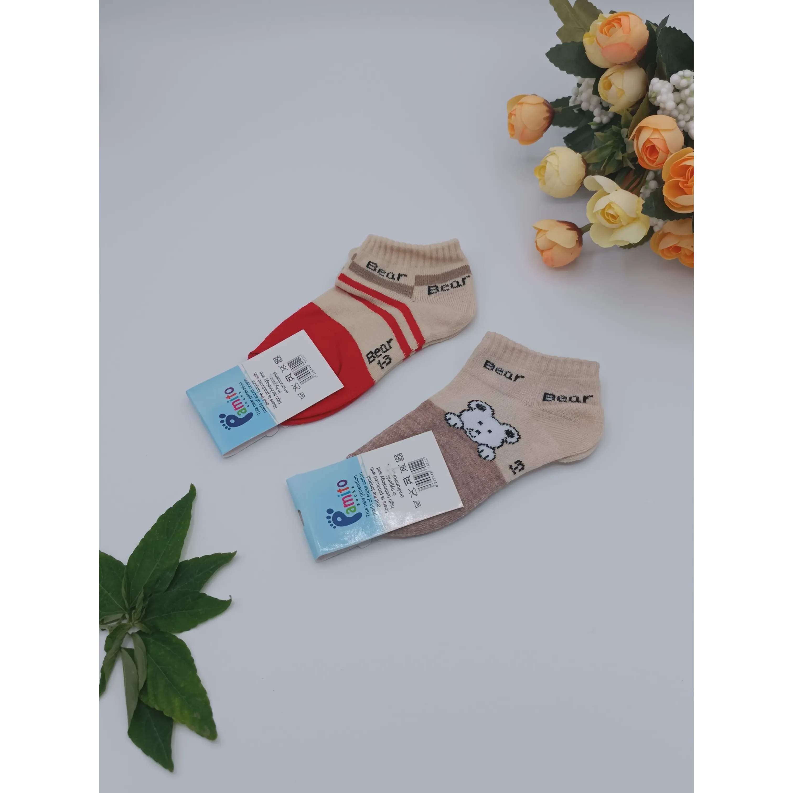 جوراب بچگانه تدی 1 تا 3 سال  کد 805