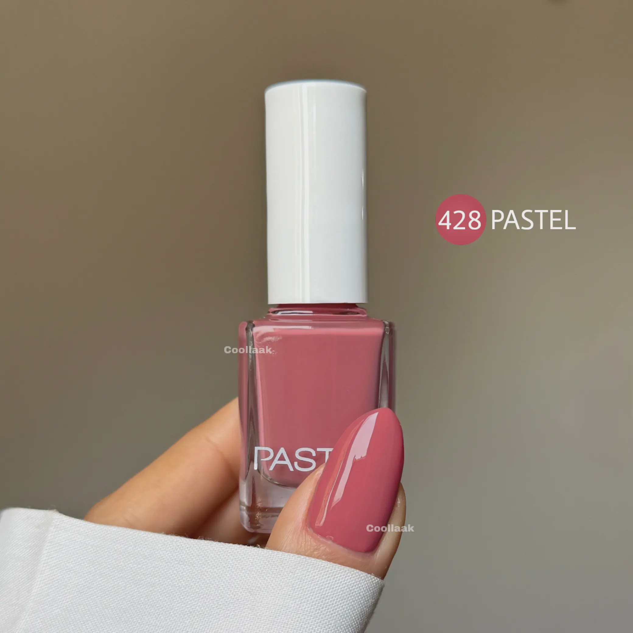 لاک پاستل PASTEL 428 صورتی هندوانه ای