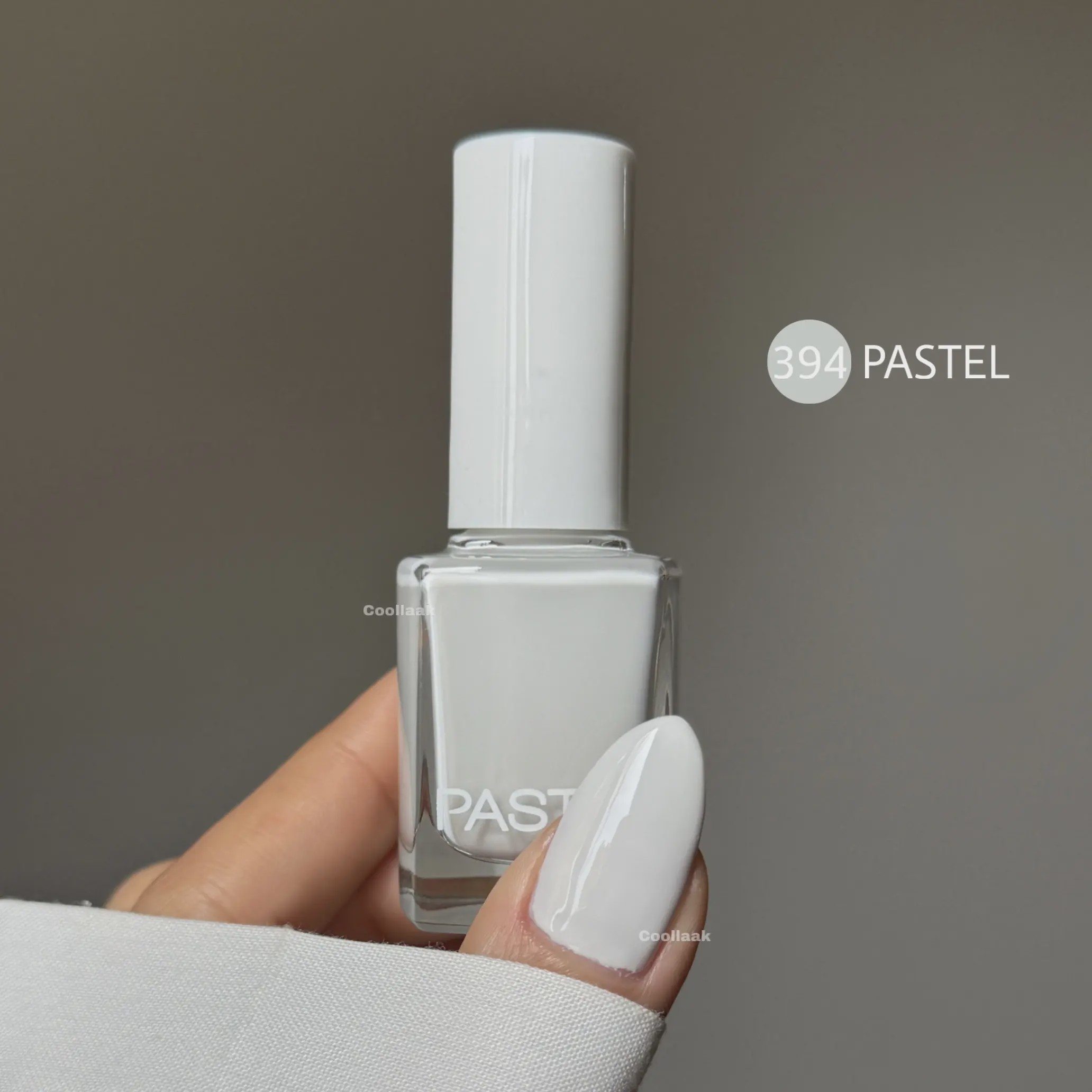 لاک پاستل PASTEL 394 خاکستری محو