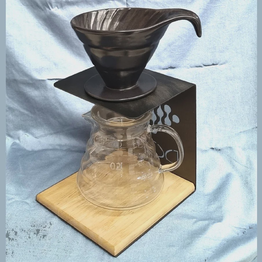ست کامل قهوه دمی v60 متالوود پایلا