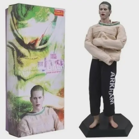 فیگور جوکر 30cm سری آرخام برند کریزی تویز کد 789327 Crazy toys Joker action figure