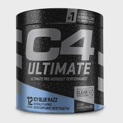 مکمل اورجینال پمپ سی فور آلتیمیت سلوکور 192گرم Cellucor C4 Ultimate سری iD