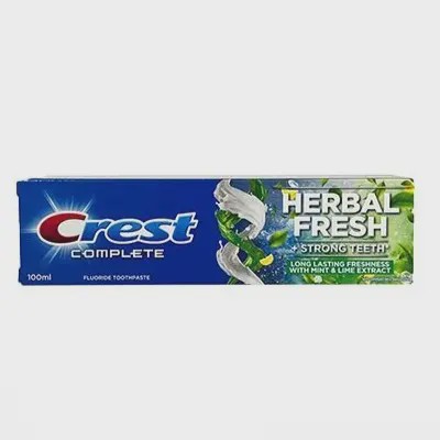 خمیر دندان کرست Herbal Fresh حاوی عصاره نعناع 100 میل