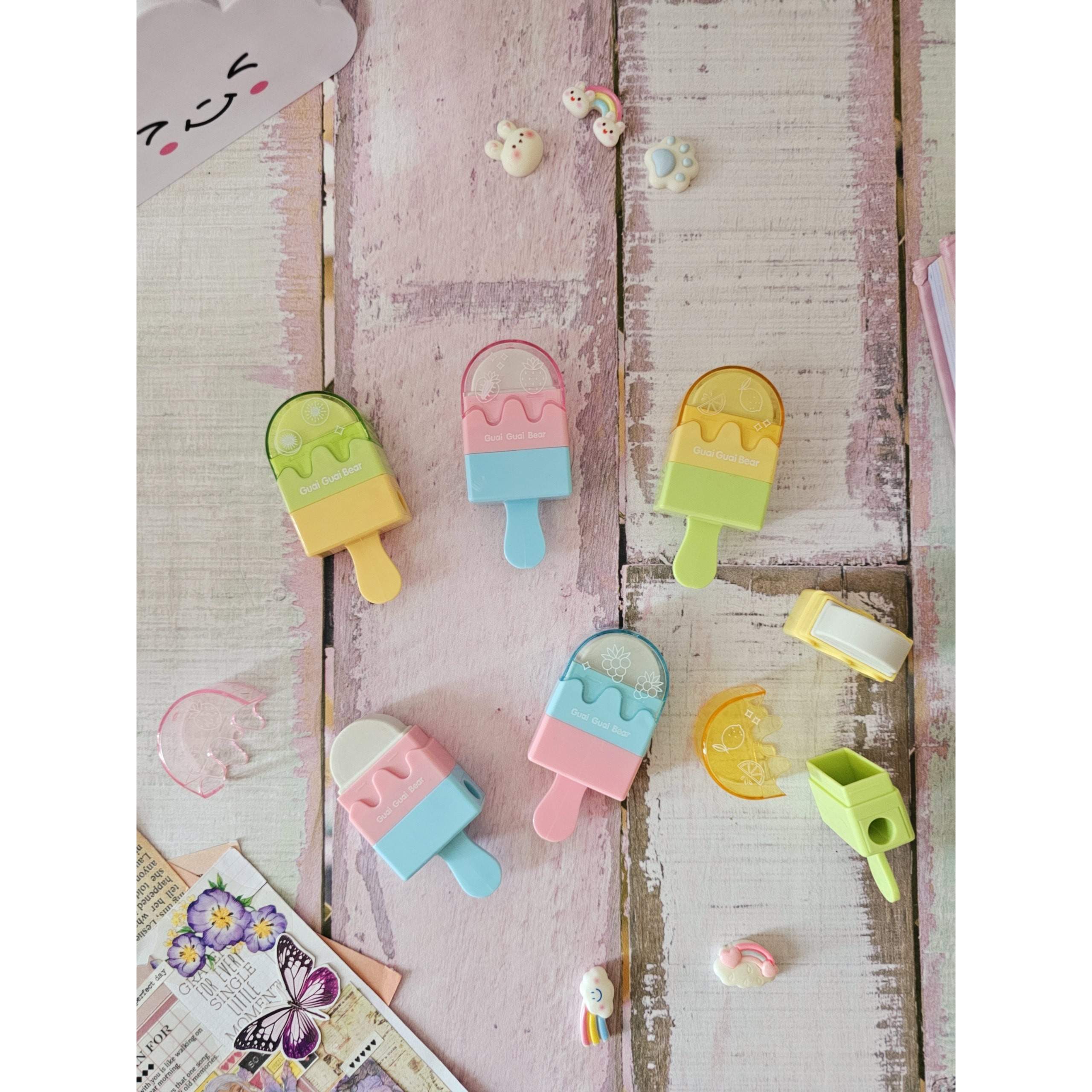 پاکن و تراش طرح بستنی