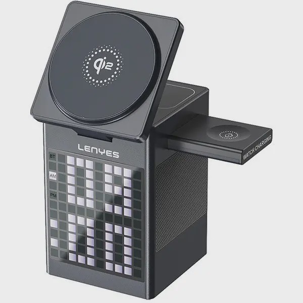 استند شارژر چهار کاره LENYES مدل PW320