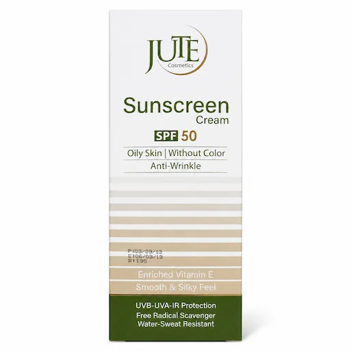  کرم ضد آفتاب ژوت مدل بی رنگ با SPF 50 مناسب پوست چرب حجم 100 میلی لیتر