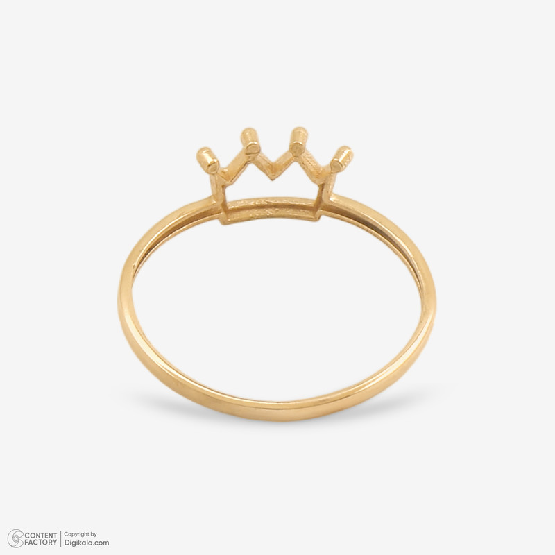 انگشتر طلا 18 عیار زنانه حافا گلد مدل R402
