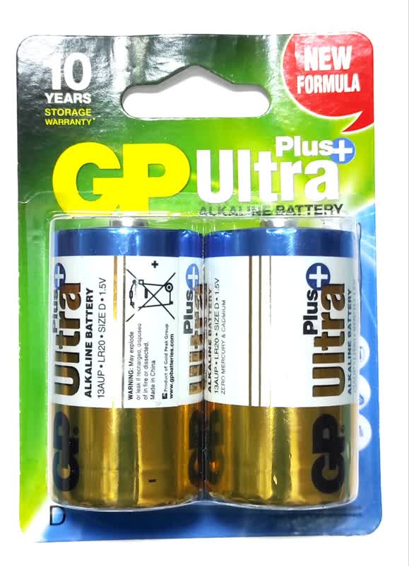 باتری بزرگ GP UltraPlus Size D 1.5V