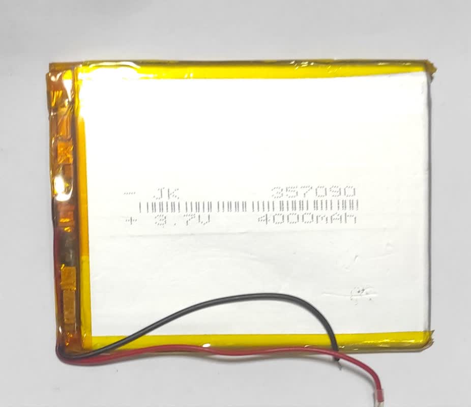 باتری لیتیوم پولیمر 3.7v ظرفیت 4000mAh 357090