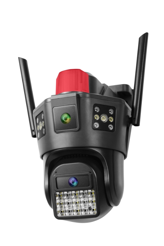 دوربین مداربسته سیمکارتی مدل SD39-4G(مشکی) بدون محدودیت در اپراتور با سرعت بالا ( اپلیکیشن O-KAM PRO ) سرور داخلی