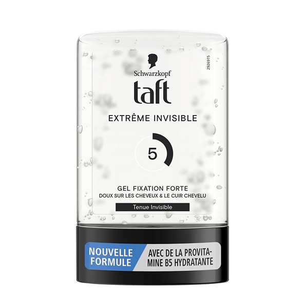 ژل حالت دهنده مو تافت Taft Extreme Invisible 5 Styling Gel حجم 300 میل