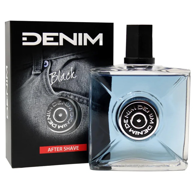افترشیو مردانه دنیم Denim Men Black aftershave Lotion حجم 100 میل