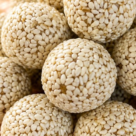 ترافل/توپک خرما و کنجد - بسته 300 گرمی