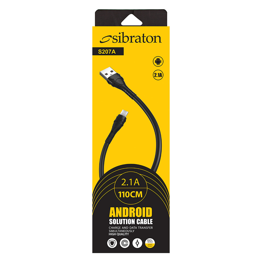 کابل شارژ و دیتا سیبراتون Sibraton S207a