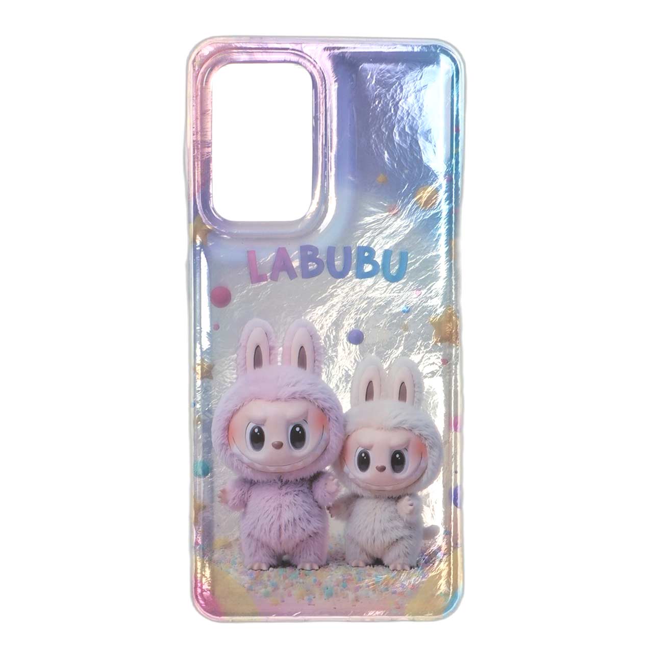 قاب اطلسی Labubu دور ژله ای Samsung Galaxy A52 / A52s - طرح 216