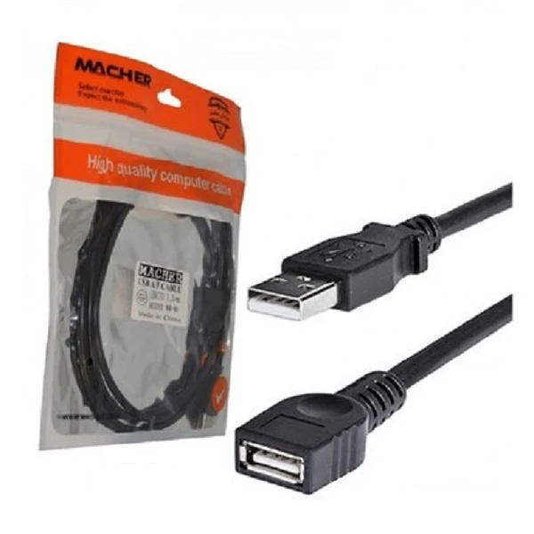 کابل افزایش طول USB مچر مدل 84 طول 1.5 متر