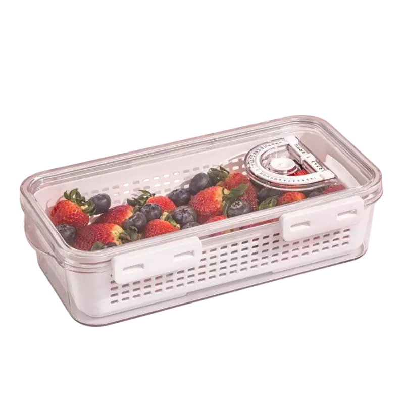باکس تویخچالی 2 لیتر تاریخ دار لیمون کد 2377