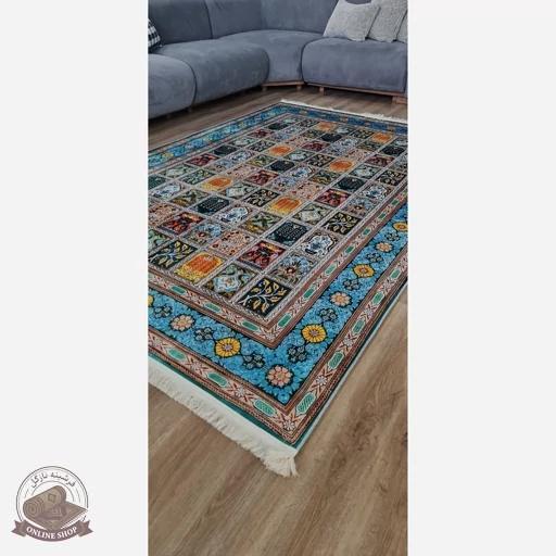 فرش مخمل طرح سنتی استُپ دار (ابعاد دلخواه) تولید میشه