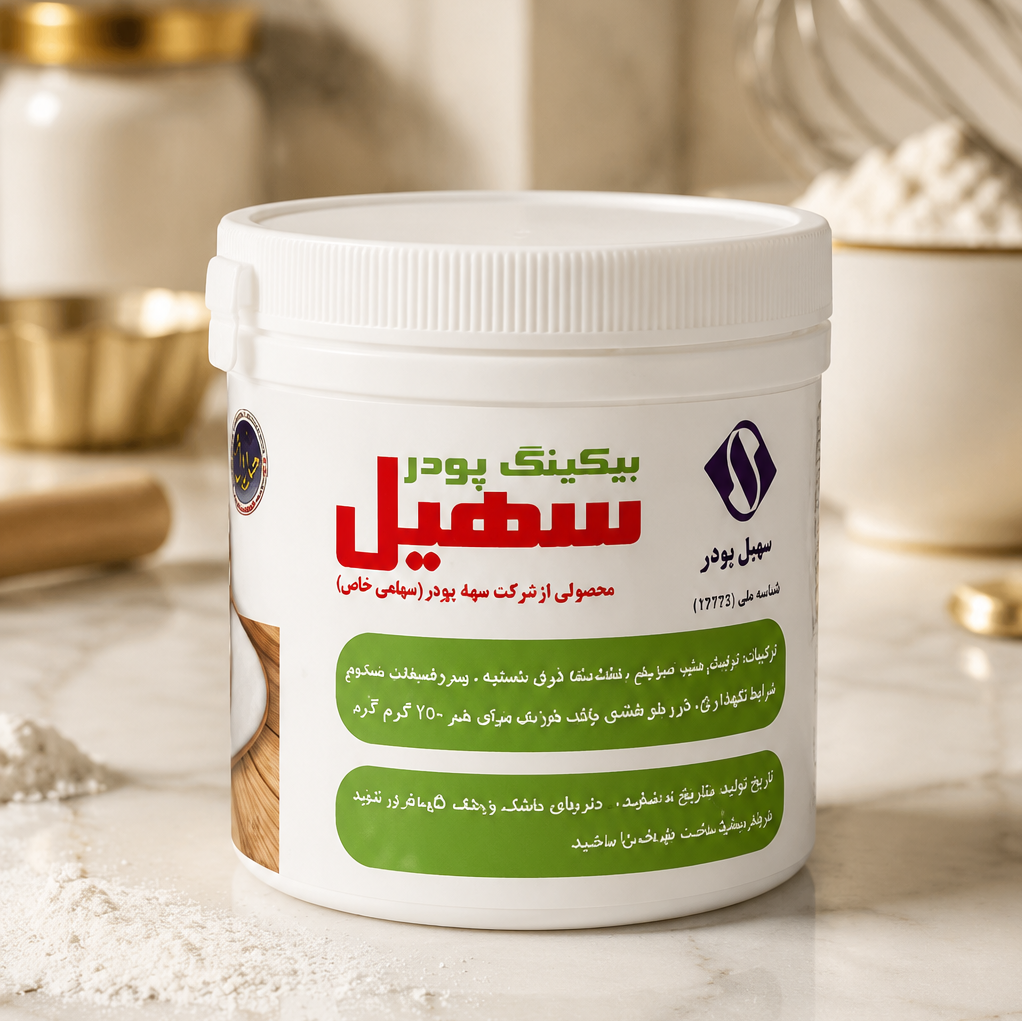 بیکینگ پودر سهیل 100 گرم و 250 گرم
