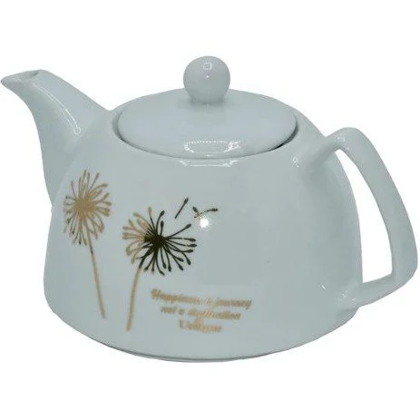 قوری یونیک کد 7542 گل طلایی (پس کرایه)