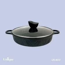 تابه سایز 24 درب دار دو دسته یونیک کد UN-6037 (پس کرایه)