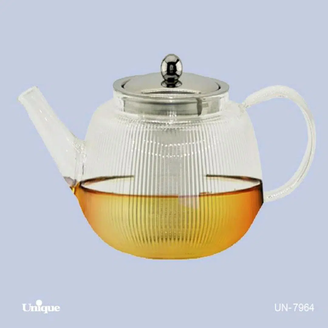 قوری پیرکس 800میلی ضخامت 3میل یونیک کد UN-7964 (پس کرایه)