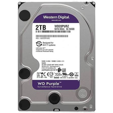 هارد دیسک بنفش 2 ترابایت WD Purple تی بی