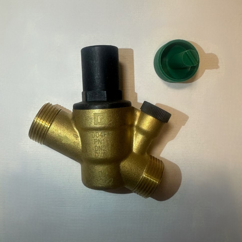 شیر فشار شکن D04FM براکمن رزیدو 3/4 اینچ بدون فیلتر 