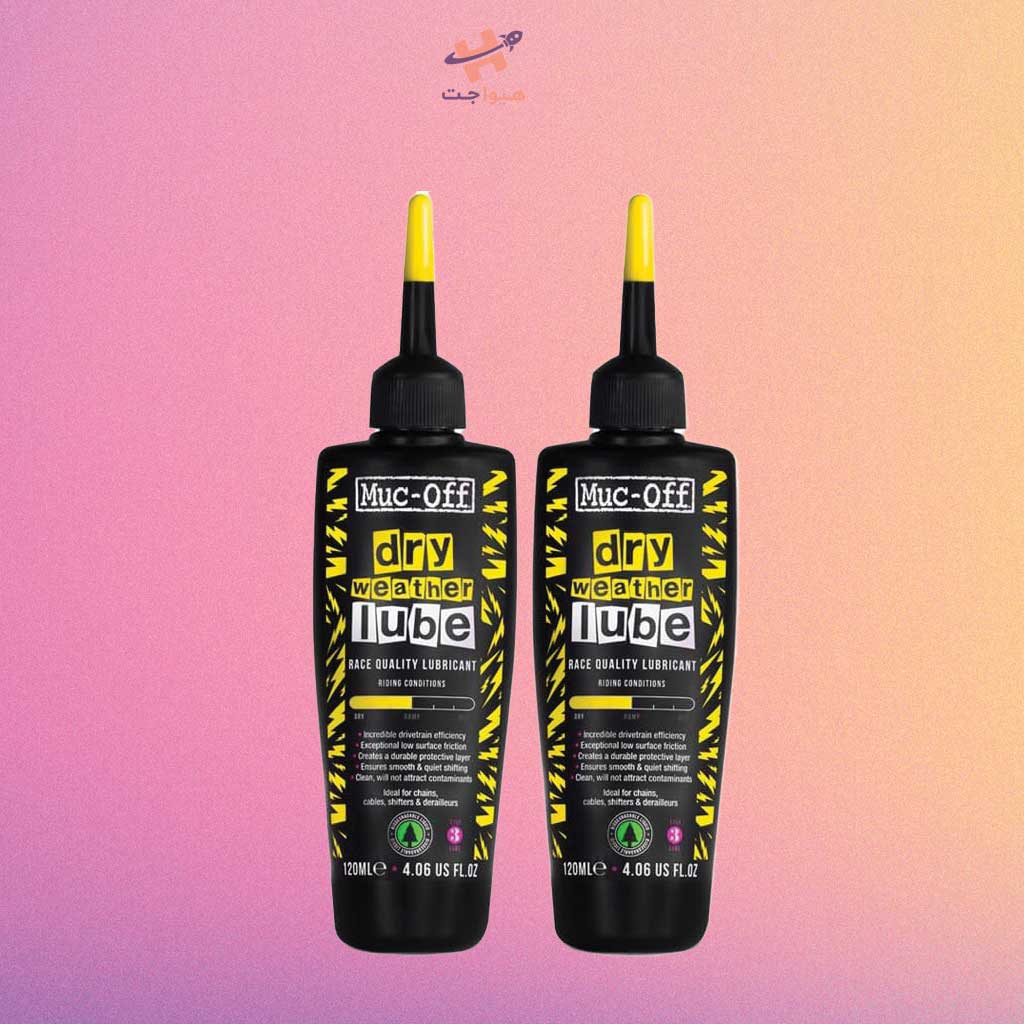روغن زنجیر دوچرخه موک آف Muc-Off دو عددی 120 میلیلیتری