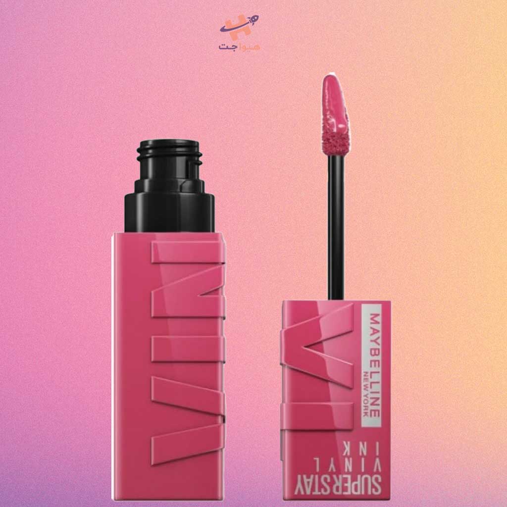 رژلب مایع براق سوپر استی وینیل میبلین نیویورک Maybelline New York Superstay Vinyl Ink Liquid Lipstick