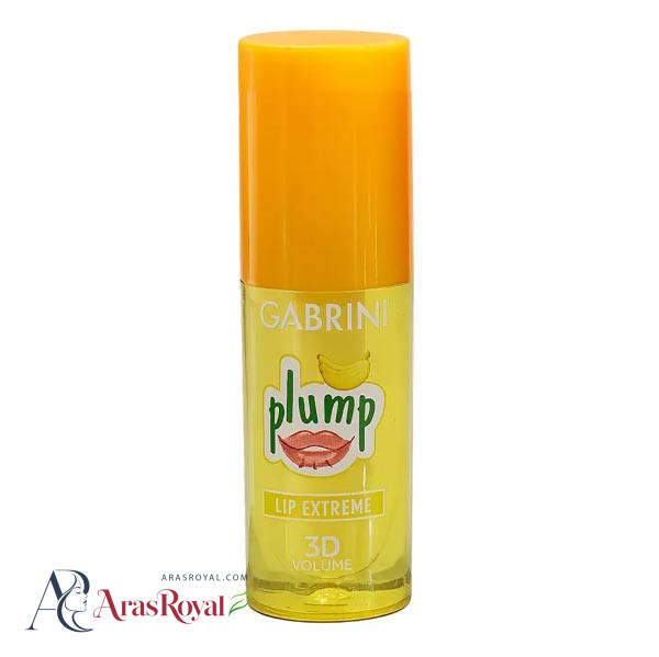 روغن لب حجم دهنده گابرینی Gabrini مدل Plump Lip Extreme رایحه موز حجم 5 میل