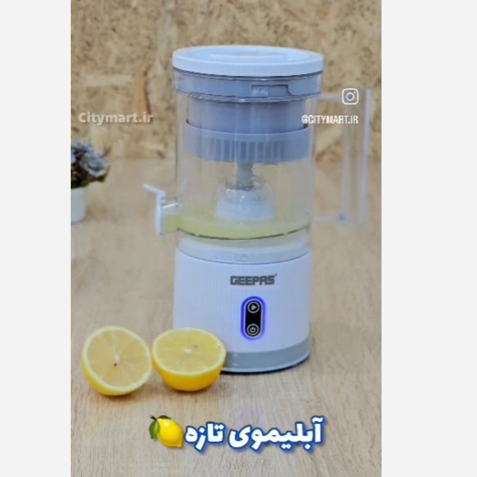 ابمیوه گیر شارژی